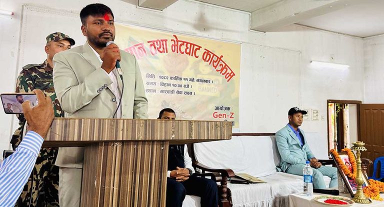 नीतिगत भ्रष्टाचारकै कारण विकास अवरुद्ध : खेलकुदमन्त्री गुप्ता