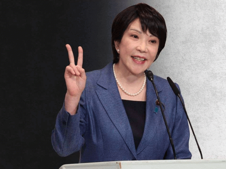 जापानको पहिलो महिला प्रधानमन्त्री बनिन् ताकाइची