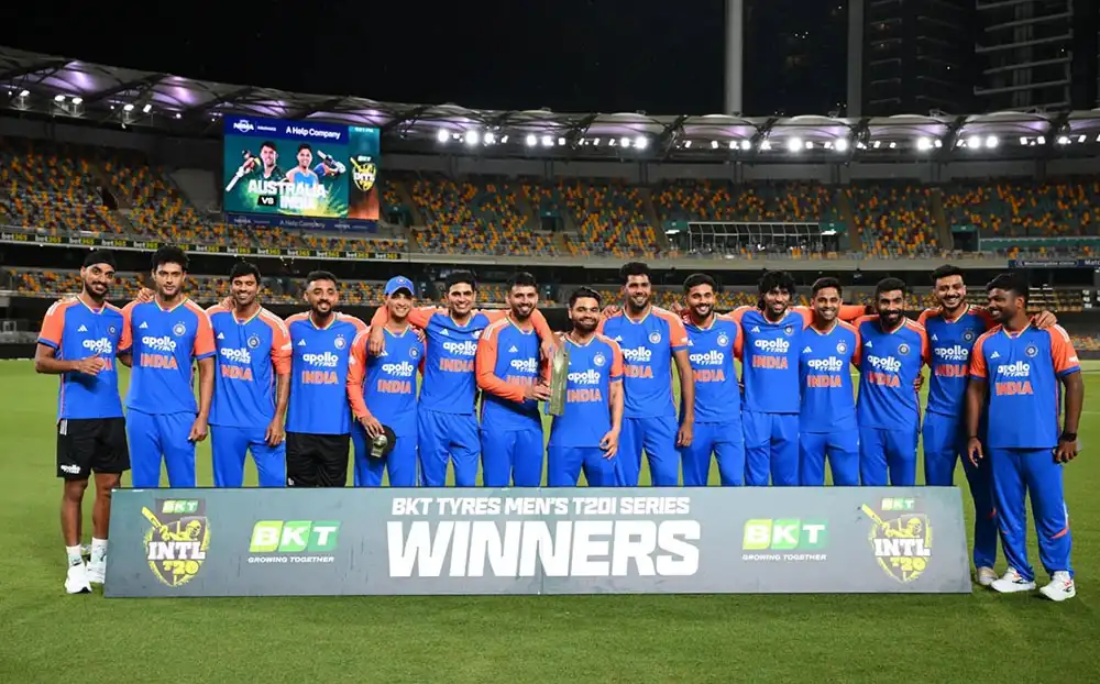अस्ट्रेलियाविरुद्धको टी-२० सिरिज भारतले २-१ ले जित्यो