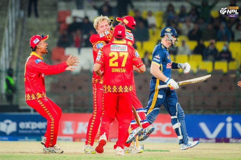 विराटनगरलाई ४० रनले हराउँदै लुम्बिनी एनपीएलको फाइनलमा