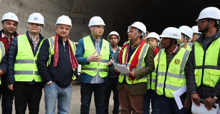 सिद्धबाबा सुरुङ निर्माण ६५ प्रतिशत सम्पन्न