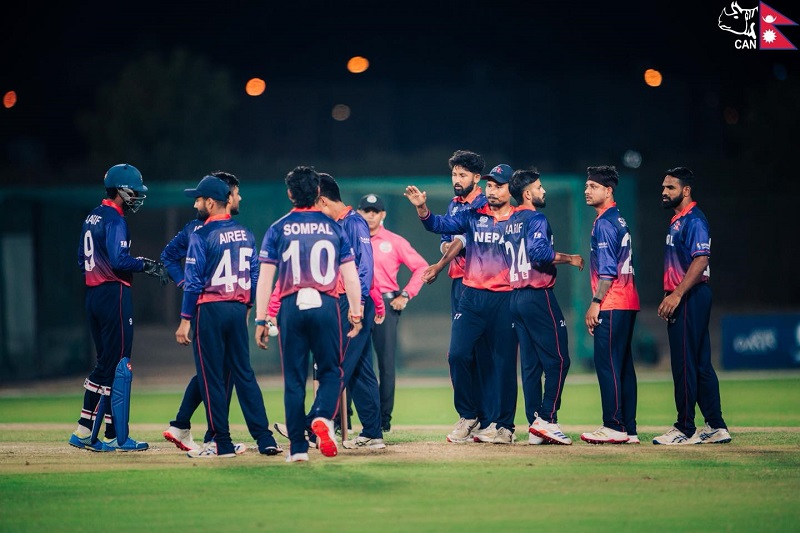 लिग–टु शृङ्खलाअघि नेपालले यूएईसँग २ वटा टी–२० खेल्ने
